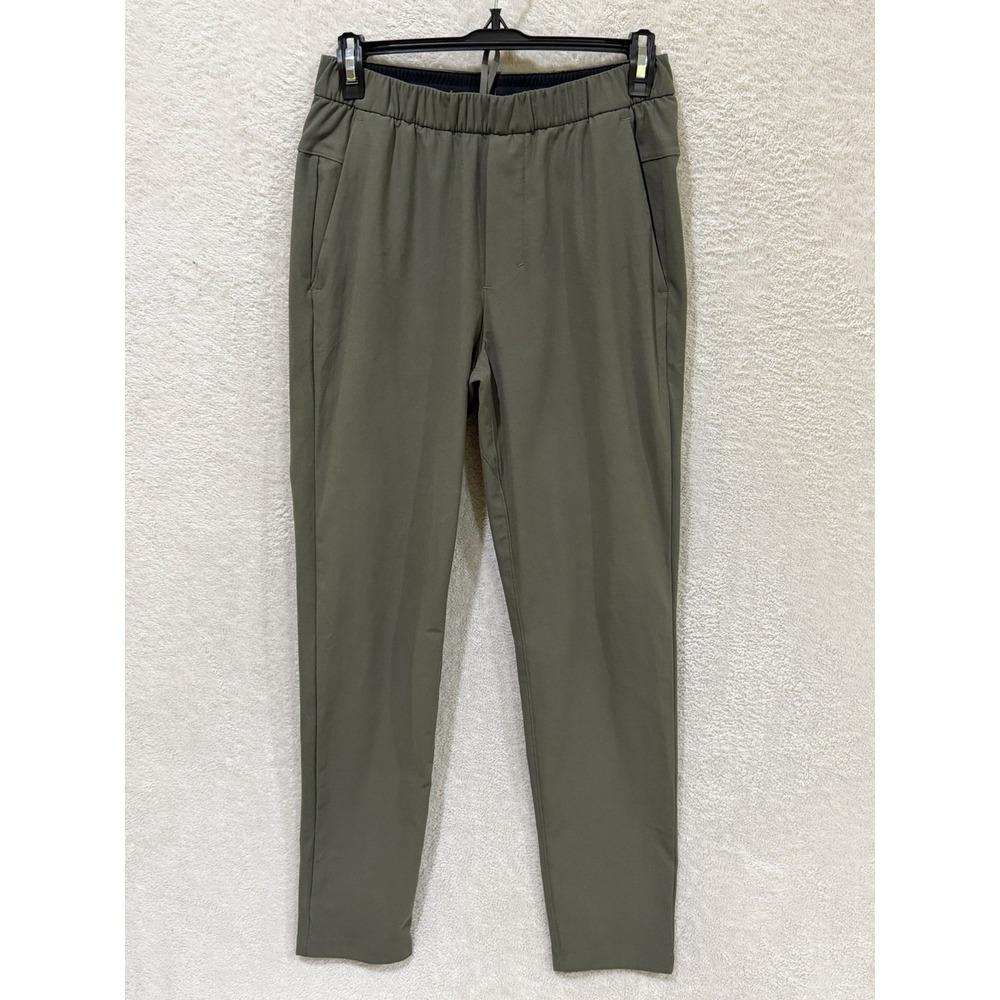 Lululemon Pants Men XS Green ABC Warpstreme Slim Pull On Lounge Track Stretch